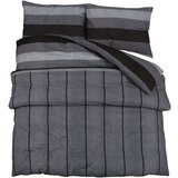 Maison Chic Komplet posteljnine - Posteljnina temno sivo 135x200 cm bombaž, (21786740) Cene