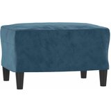  3-dijelni set sofa s jastucima plavi baršunasti | shoptok.hr