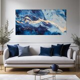  Zlati dotik na platnu Abstract Sea Vision | Shoptok.si