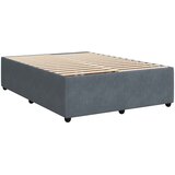  Boxspring krevet s madracem Tamnosiva 140 x 190 cm Baršun | shoptok.hr