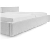 Meise M&amp;ouml;bel Sivi tapecirani bračni krevet s prostorom za odlaganje s podnicom 200x240 cm Cube &amp;ndash; Slike