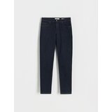 Reserved - Slim traperice isprana izgleda - steel blue | shoptok.hr