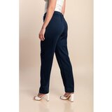 Fenzy Plus Size Hlače, Temno Modre | Shoptok.si