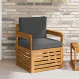  Set vanjskih sofa s jastukom Prirodna 71 x 63 x 73 cm | shoptok.hr