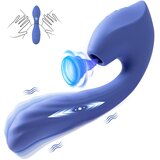 SuperLove Ultimate Pleaser Thrusting & Vibrating & Sucking Vibrator Purple | Shoptok.si