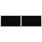 Maison Chic Zložljiva stranska tenda - Senčniki črna 180x600 cm, (22040046) | Shoptok.si