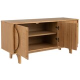 Zuiver Nizka komoda v hrastovem dekorju v naravni barvi 120x58 cm Groove – | Shoptok.si