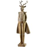 Mondex Figurica poliresin Santa Lila Los Fant 13,5x10,5x43 rjava 1kos, (5000348759) Cene
