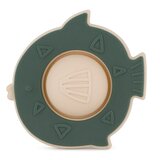 Petite&Mars Silikonska pop up grickalica za zube Fish Fiona 6 m+, Misty Green Cijene