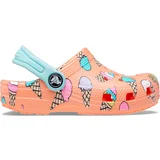 Crocs natikač zunanji 207846 CLASSIC POOL PARTY CLOG T D oranžna 22-23