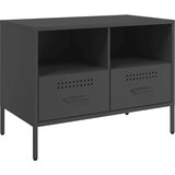 Furnova TV omarica črna 68x39x50,5 cm jeklo, (21924839) | Shoptok.si