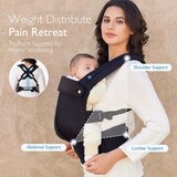 Momcozy Nosič za dojenčke Air Mesh črna BC001-BL00NB-A Slike