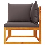  Vrtna sofa kutna s jastucima drvo akacije i ratana | shoptok.hr