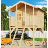 Olimp Sport Kućica drvena dečija toby sa podom i sa pokrivnim krovom | ePonuda.com