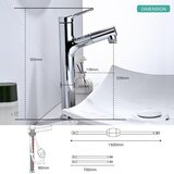 DETBOM Visoka kopalniška armatura z izvlečno prho in 2 načina curka | Shoptok.si