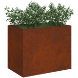  Vrtna saksija Čelik otporan na vremenske uvjete 50 x 32 x 40 cm | shoptok.hr
