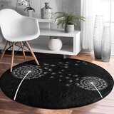 Mila Home Crni periv/pogodan za robotski usisavač okrugli tepih ø 100 cm Comfort – | shoptok.hr