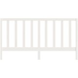  Posteljno vzglavje belo 206x4x100 cm trdna borovina, (20645112) | Shoptok.si