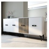 Hanah home komoda cherry white walnut Cene