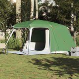 vidaXL Šotor za kampiranje z verando Dome 5-Person Green Waterproof | Shoptok.si