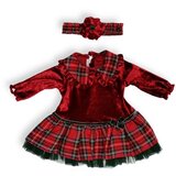 Vrabac Haljina za bebe sa trakom Mio 5308, Crvena | Eponuda.com