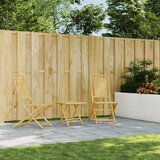  3-dijelni bistro set od bambusa | shoptok.hr