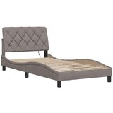  Okvir kreveta s LED-om bez madraca 100 x 200 cm od tkanine | shoptok.hr