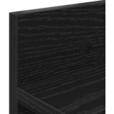  Vješalica za kapute na zidu Zidne Crni hrast 100 x 10,5 x 18 cm | shoptok.hr