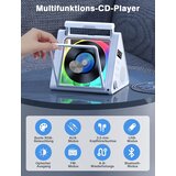 GREADIO prenosni CD predvajalnik z FM radiem in Bluetooth 5.3 | Shoptok.si