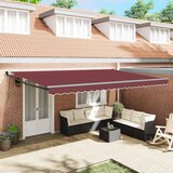Tenda na automatsko uvlačenje bordo 500 x 300 cm | shoptok.hr