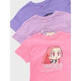 Sinsay Pamučne majice s printom 3 pack K-Pop Demon Hunters | shoptok.hr