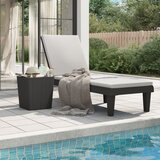 Maison Chic Ležalnik - Sončna ležalnik črn 155x58x83 cm polipropilen, (22042730) | Shoptok.si