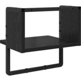  Polica na zidu Crni hrast 30 x 25 x 30 cm Konstruirano drvo | Eponuda.com