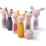 Bigjigs Toys Wooden Bowling Toy komplet igrač iz lesa 2y+ 7 kos | Shoptok.si