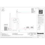Panasonic Aquarea WH-WDG09LE5+WH-ADC0509L3E5 9 kW toplotna črpalka (R290 propan, hidrosplit, zrak-voda, 1F fazna) - | Shoptok.si