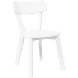  Blagovaonske stolice 2 kom. Bijela guma od punog drva | shoptok.hr