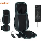 Medivon COSY THERM masažna blazina, profesionalna, 3D SHIATSU / VIBRACIJSKA masaža, sproščanje / raztezanje / regeneracija, večconska globoka masaža, funkcija gretja, daljinski upravljalnik - - Bonajo | Shoptok.si