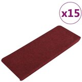  Samoljepljivi otirači za stepenice 15 kom 65x24 5x3 5 cm crveni | shoptok.hr