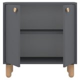 Hanah home lina - anthracite anthracite multi purpose cabinet | Eponuda.com