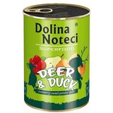 DOLINA noteci superfood dog adult srnetina i pačetina 400g Cene