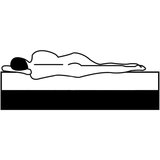  Od tkanine s oprugama tamnosivi 200 x 200 cm | shoptok.hr