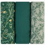  Pelene od muslina set 3 pcs 75x75 Secret Garden Green KKB12103 Cene