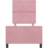  Krevet s opruga kutije Ružičasta 80 x 200 cm Baršun | shoptok.hr