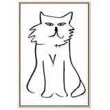  Slika - I\'m Looking at You! (1 Part) Vertical 40x60 U prirodnom drvenom okviru | shoptok.hr