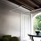 Ideal Lux led luster na sajli oracle slim LED/44W/230V 3000K 70x70 cm crna | Eponuda.com