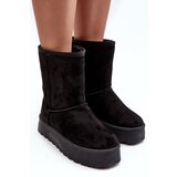 Boto PS1 Women's Snow Boots Insulated with Fur Black Abrams | ePonuda.com