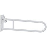 CAREOSAN rukohvat za ustajanje za WC (Duljina: 60 cm, Opteretivost: 100 kg, Preklopno, Bijele boje) Cijene
