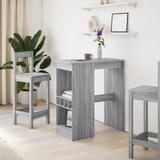  Barski stol s držačima boja hrasta 90x47,5x103,5 cm drveni | shoptok.hr