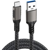 INF 10Gbps USB-C na USB 3.2 podatkovni kabel s pletenico in aluminijastim ohišjem, (5000276774) | Shoptok.si