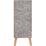 vidaXL komoda betonsko siva 60x30x72 cm iverna plošča | Shoptok.si